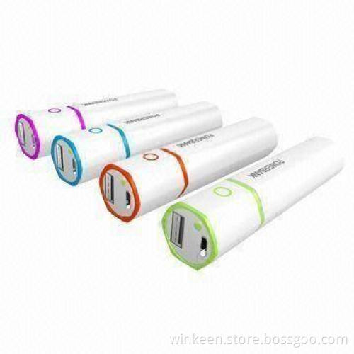 Portable Mini Power Stations for Smartphones with Buit-in 2,600mAh Power Capacity